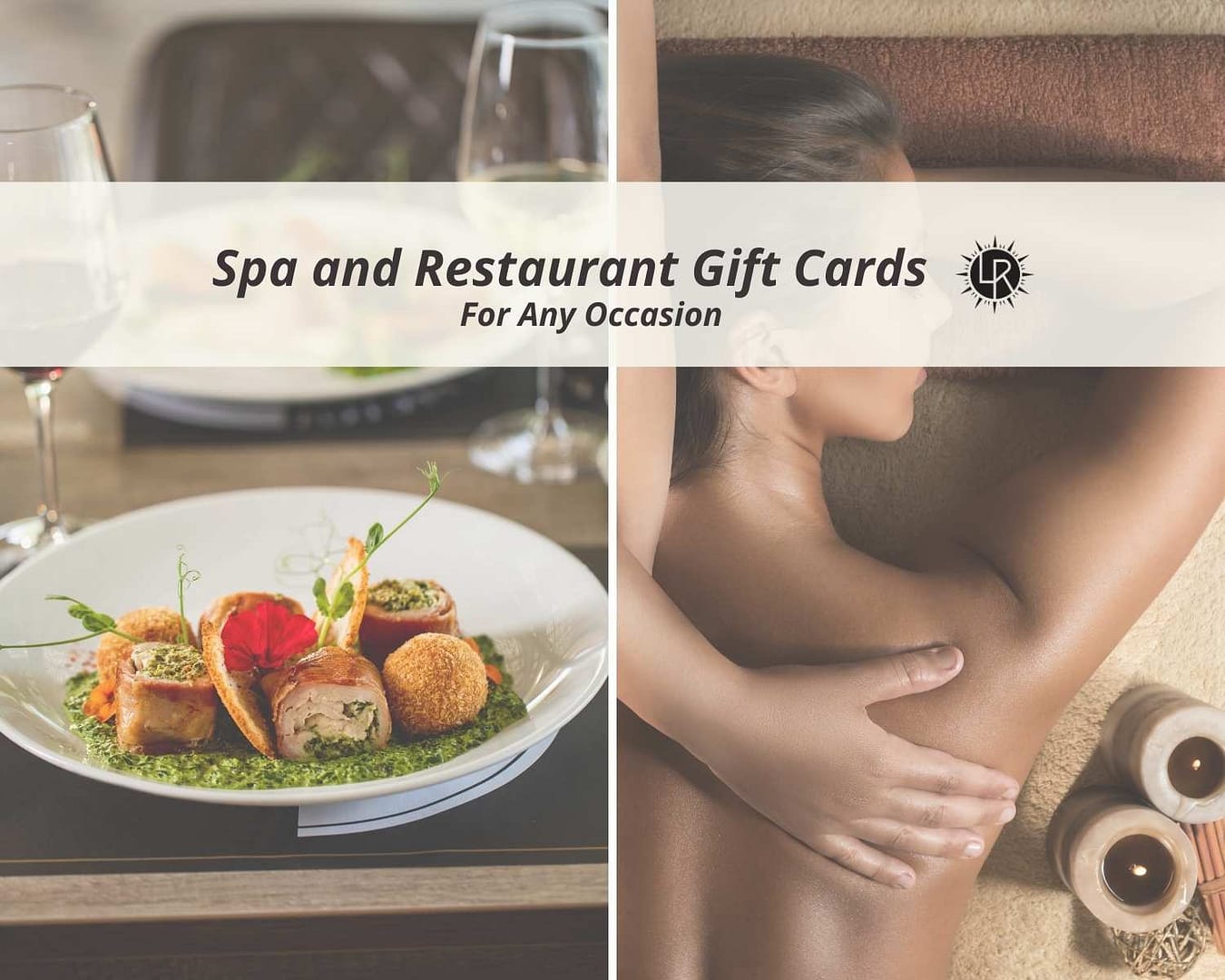 Spa and Restaurant Gift Cards at Laughlin Ranch
