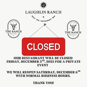 December 5, 2025 Ranch bar and Grill Closure