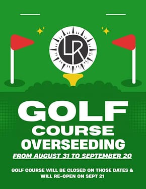 Golf Course Overseeding Laughlin Ranch 2026 Schedule