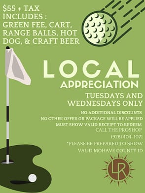 Local Appreciation Deal- Laughlin Ranch 2026