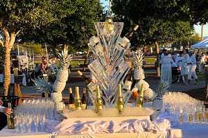 Ice Carvings at Laughlin Ranch