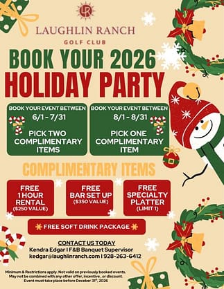 Host Your Holiday Party Laughlin Ranch 2026