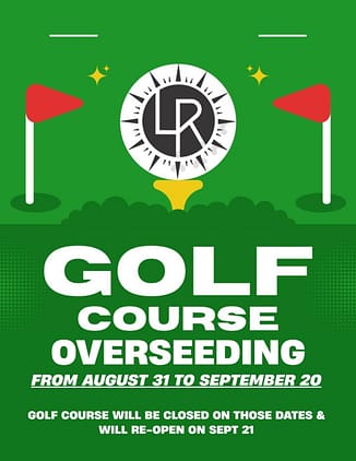 Golf Course Overseeding Laughlin Ranch 2026 Schedule