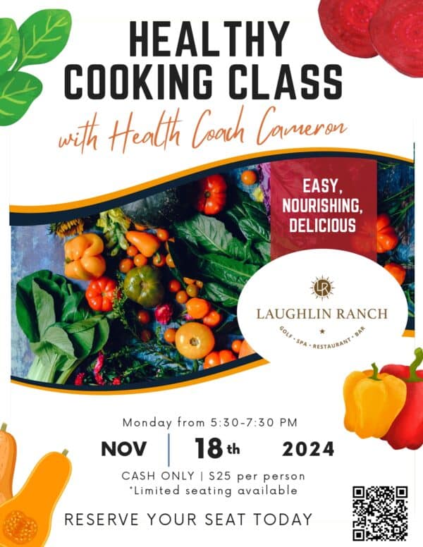 Laughlin Ranch Cooking Class - November