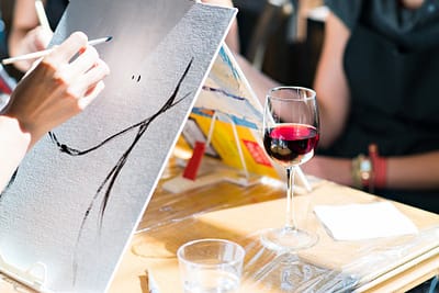 Wine and Paint